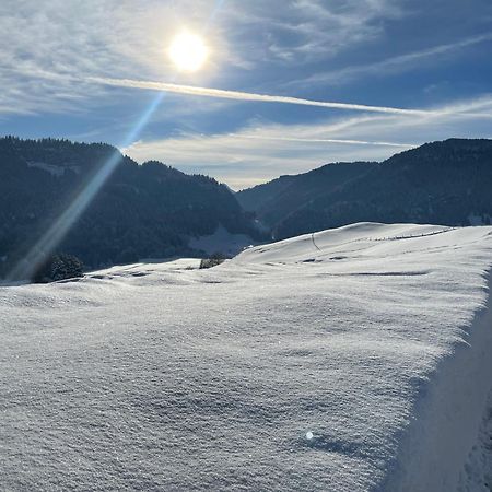 Hotel Garni Oberdorfer Stuben Obermaiselstein Bagian luar foto