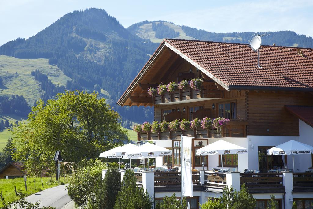 Hotel Garni Oberdorfer Stuben Obermaiselstein Bagian luar foto