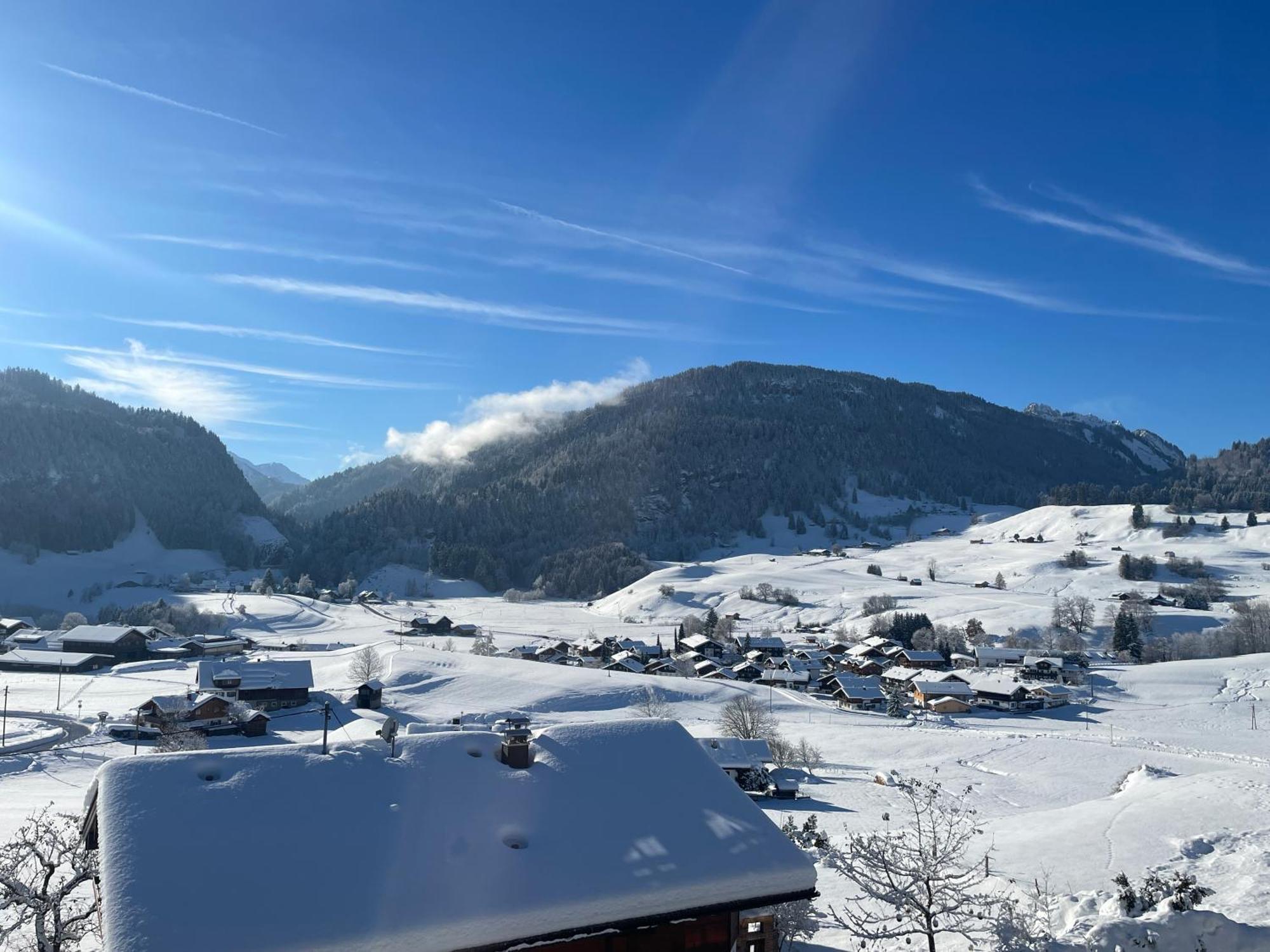 Hotel Garni Oberdorfer Stuben Obermaiselstein Bagian luar foto