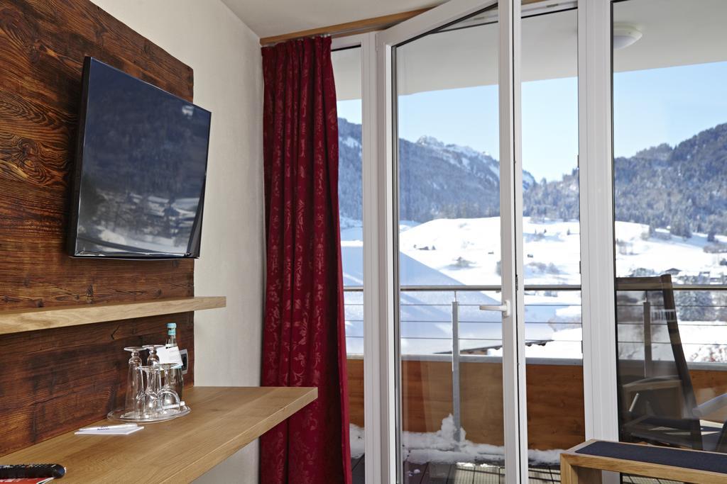 Hotel Garni Oberdorfer Stuben Obermaiselstein Ruang foto