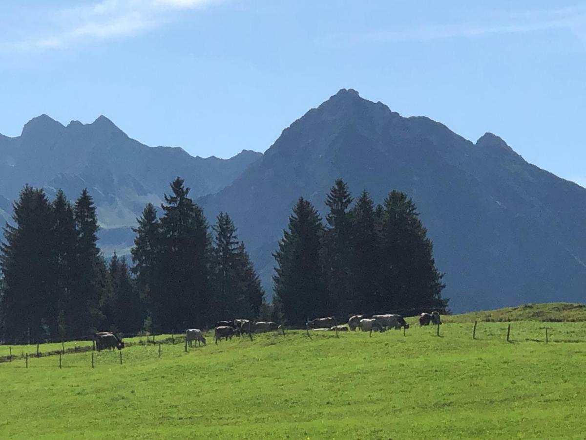 Hotel Garni Oberdorfer Stuben Obermaiselstein Bagian luar foto